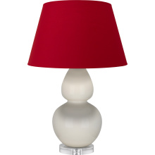 Robert Abbey A756R - Bone Double Gourd Table Lamp
