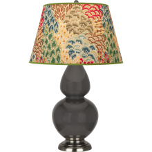 Robert Abbey CR22F - Ash Double Gourd Table Lamp
