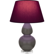 Robert Abbey CR23P - Ash Double Gourd Table Lamp