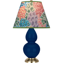 Robert Abbey CT10S - Cobalt Small Double Gourd Accent Lamp