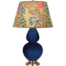 Robert Abbey CT20F - Cobalt Double Gourd Table Lamp