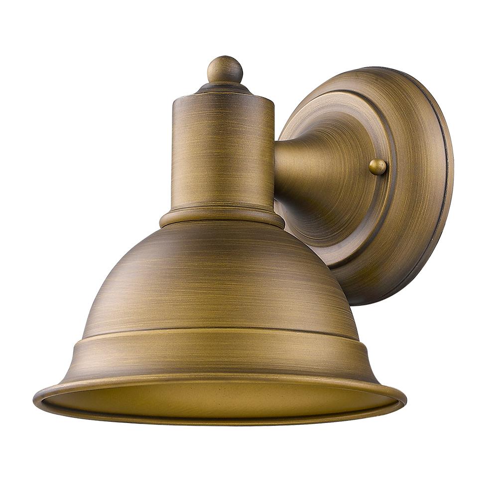 Colton 1-Light Raw Brass Wall Light