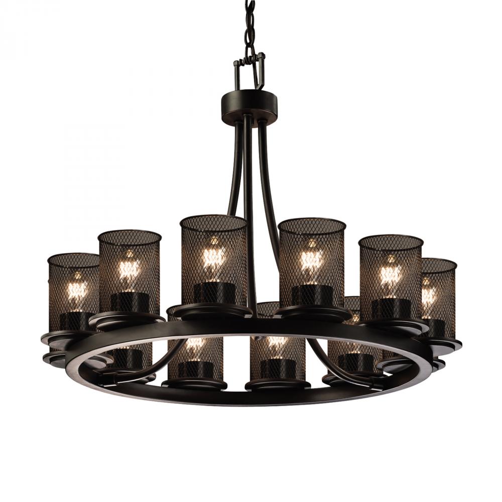 Dakota 12-Light Ring Chandelier (Short)