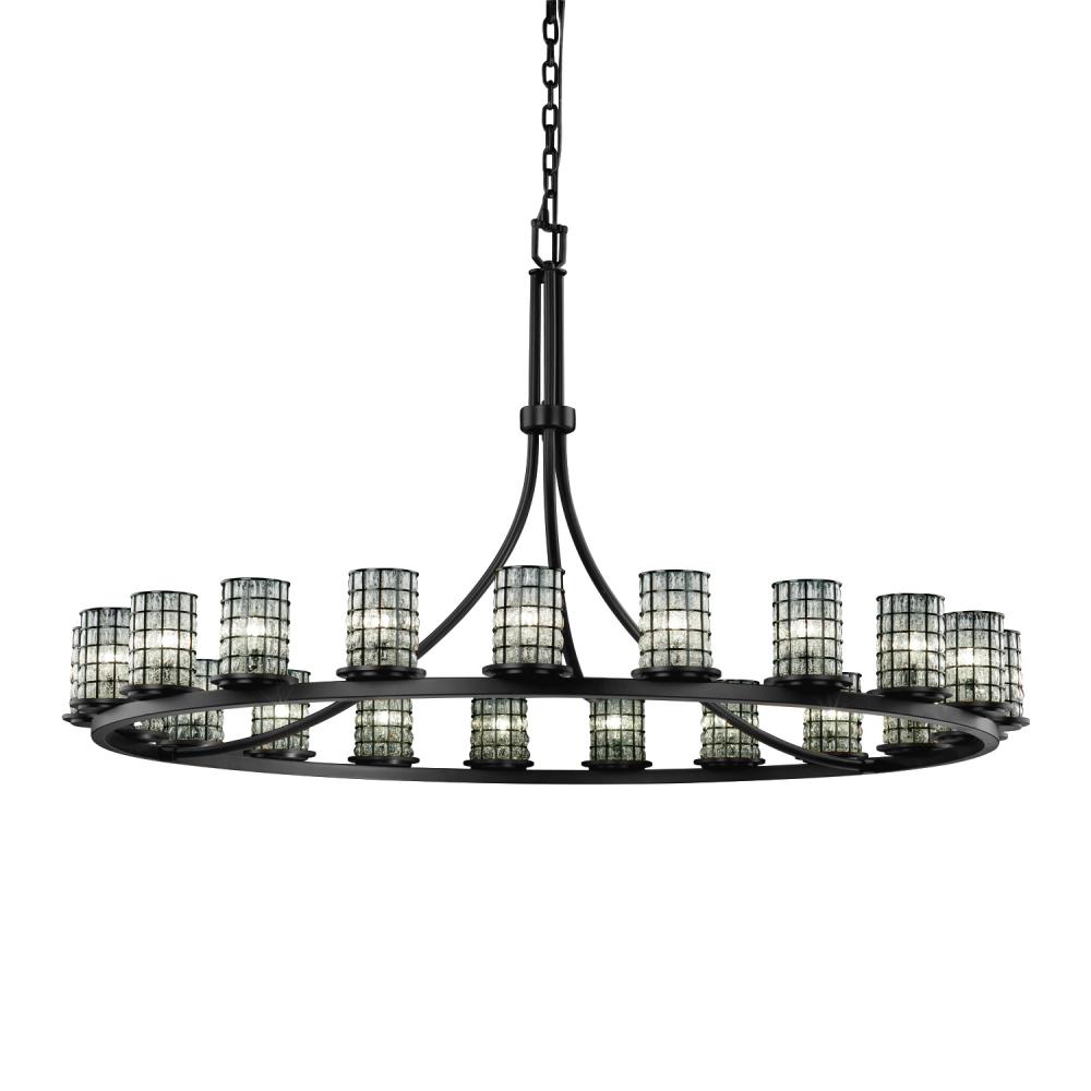 Dakota 21-Light 1-Tier Ring Chandelier