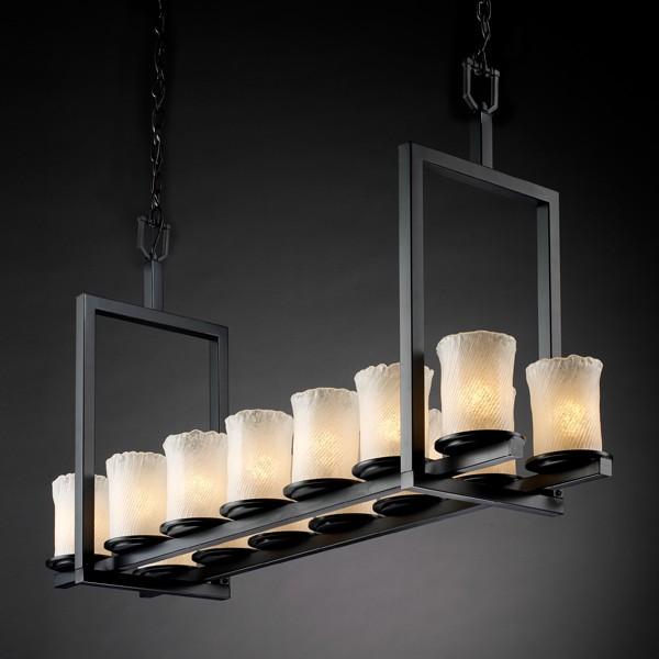 Dakota 14-Light Bridge LED Chandelier (Short)