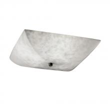 Justice Design Group CLD-9672-25-MBLK - 24" Semi-Flush Bowl w/ GU24-LED Lamping