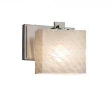 Justice Design Group FSN-8447-55-WEVE-NCKL - Era ADA 1-Light Wall Sconce