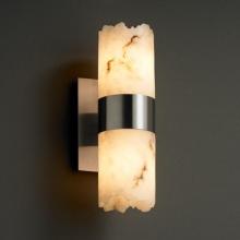 Justice Design Group FAL-8762-12-NCKL-LED2-1400 - Dakota 2-Up & Downlight LED Wall Sconce