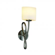 Justice Design Group FSN-8911-30-OPAL-DBRZ - Capellini 1-Light Wall Sconce