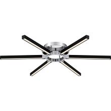 Quoizel QSF6793C - Zealand Polished Chrome Semi-Flush Mount