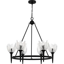 Quoizel SHA5032MBK - Shea 6-Light Matte Black Chandelier