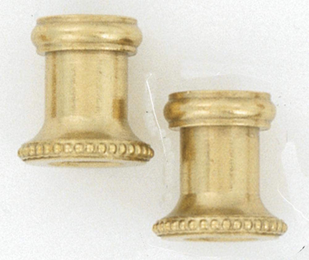 Brass Coupling; 2-1/8 IPS Slip; Knurled