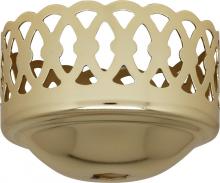 Satco Products Inc. 90/659 - 2-5/8" Fitter; Vacuum Brass Finish