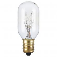 Satco Products Inc. S2751 - 20 Watt T7 Incandescent; Clear; Candelabra base; 130 Volt