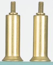 Satco Products Inc. S70/141 - 2 Shade Risers; Brass Finish; 2"