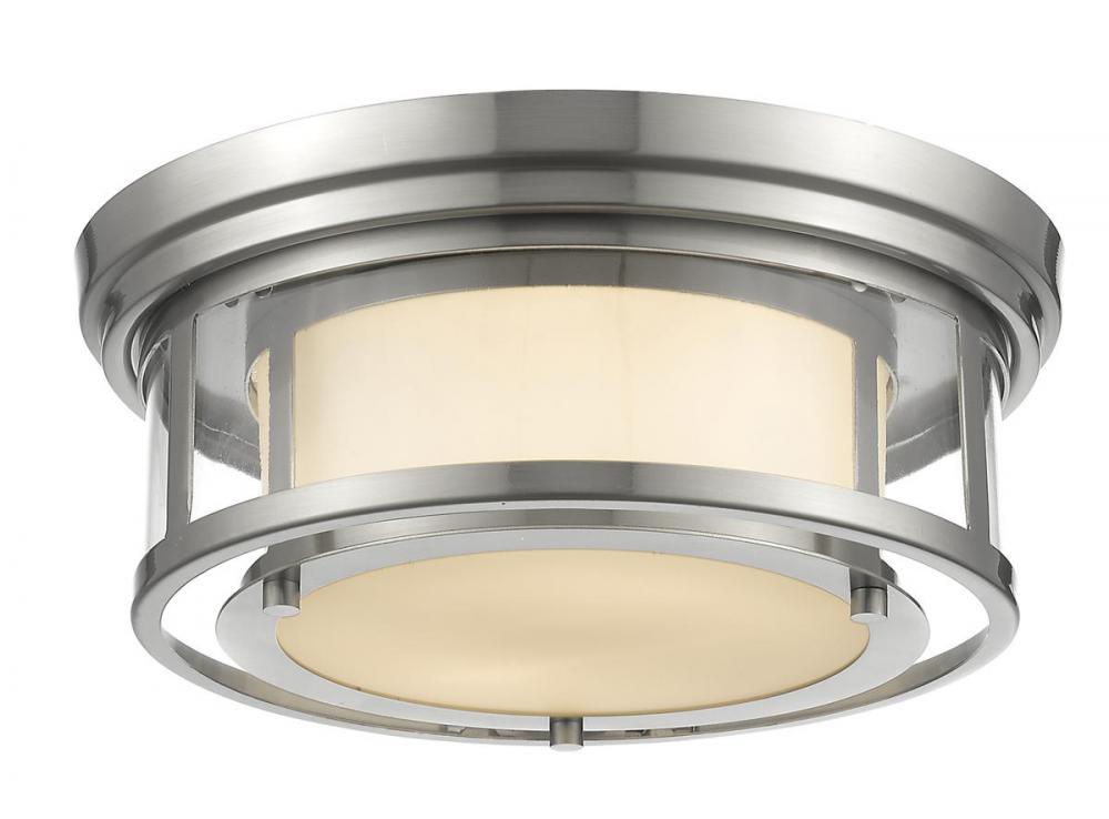 2 Light Flush Mount