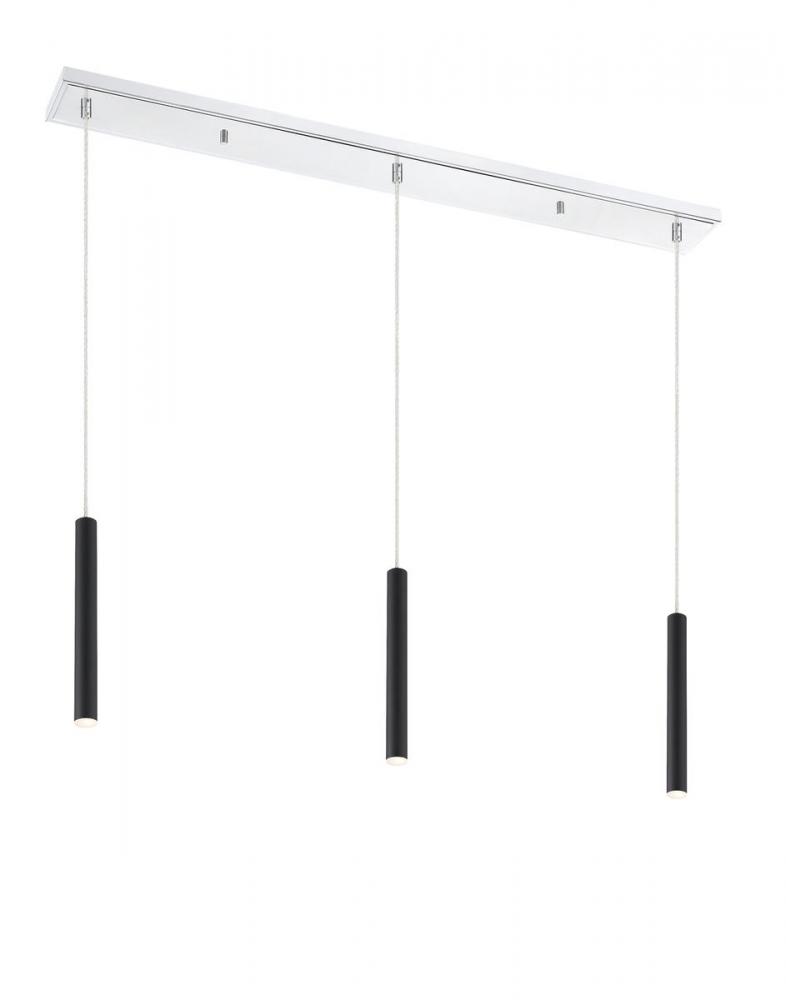 3 Light Linear Chandelier