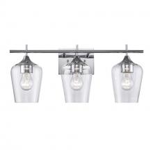 Trans Globe 71833 PC - Kieran Vanity Lighting Polished Chrome