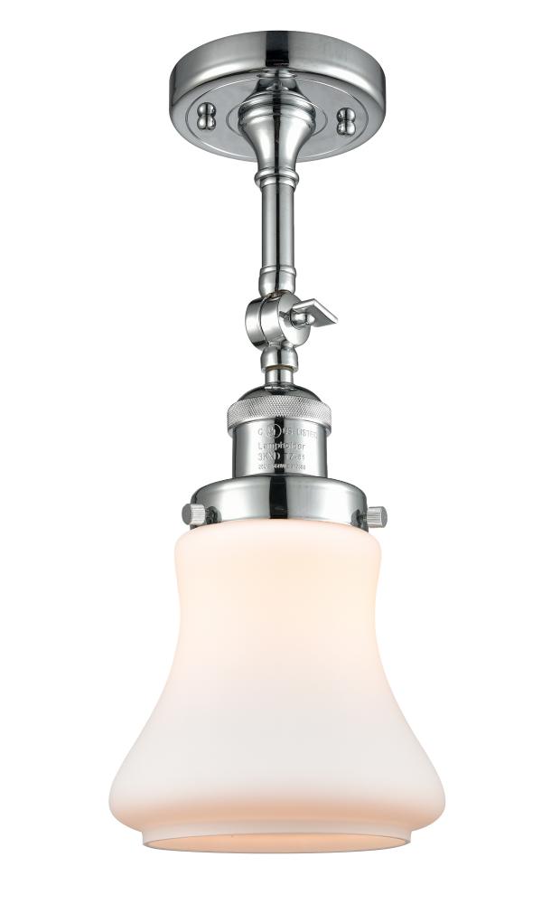 Bellmont - 1 Light - 6 inch - Polished Chrome - Adjustable Semi-Flush Mount