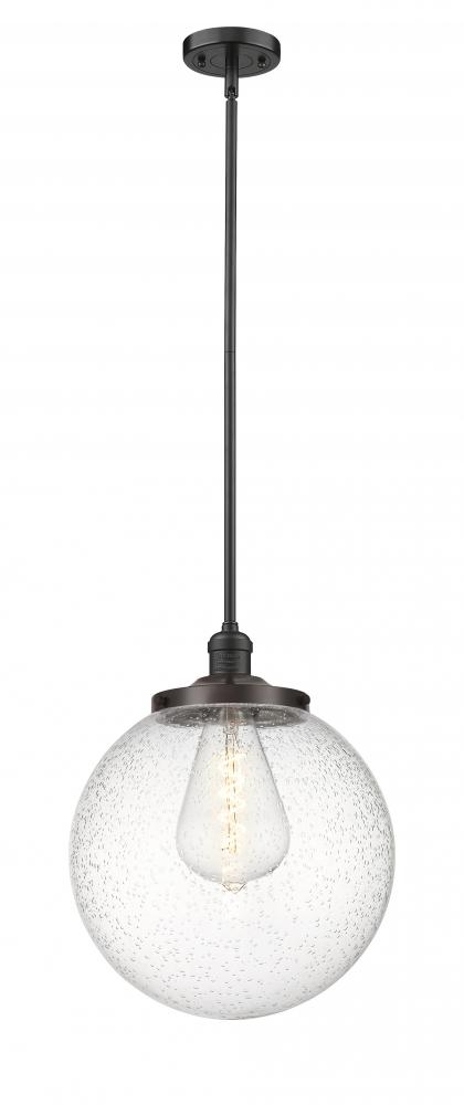 Beacon - 1 Light - 14 inch - Oil Rubbed Bronze - Stem Hung - Pendant