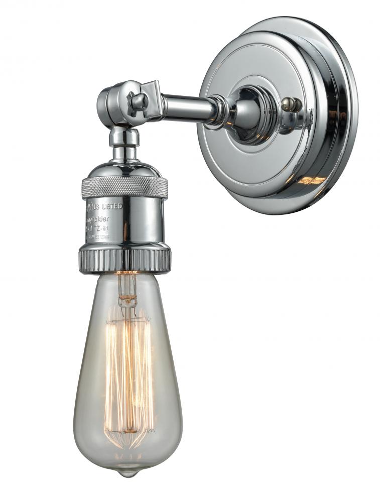 Bare Bulb 1 Light Sconce