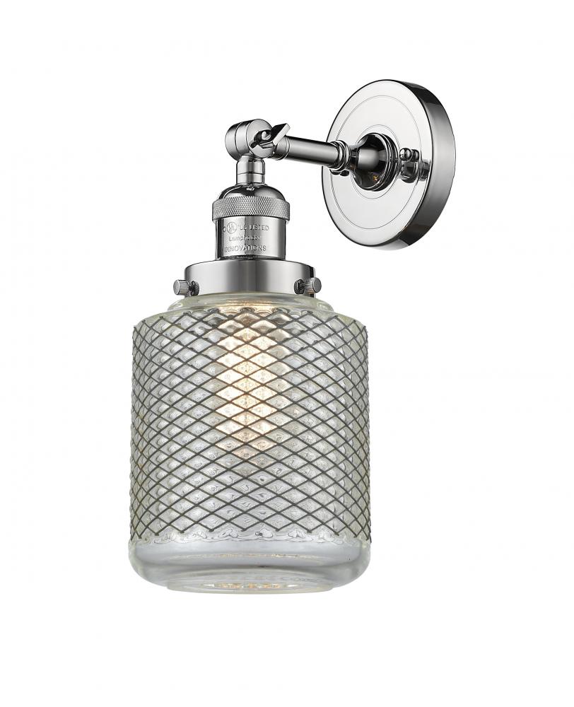 Stanton - 1 Light - 6 inch - Polished Chrome - Adjustable Sconce