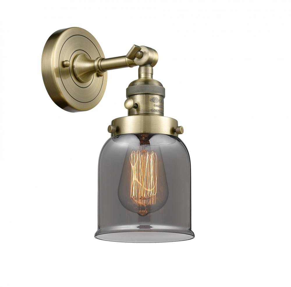 Bell - 1 Light - 5 inch - Antique Brass - Sconce