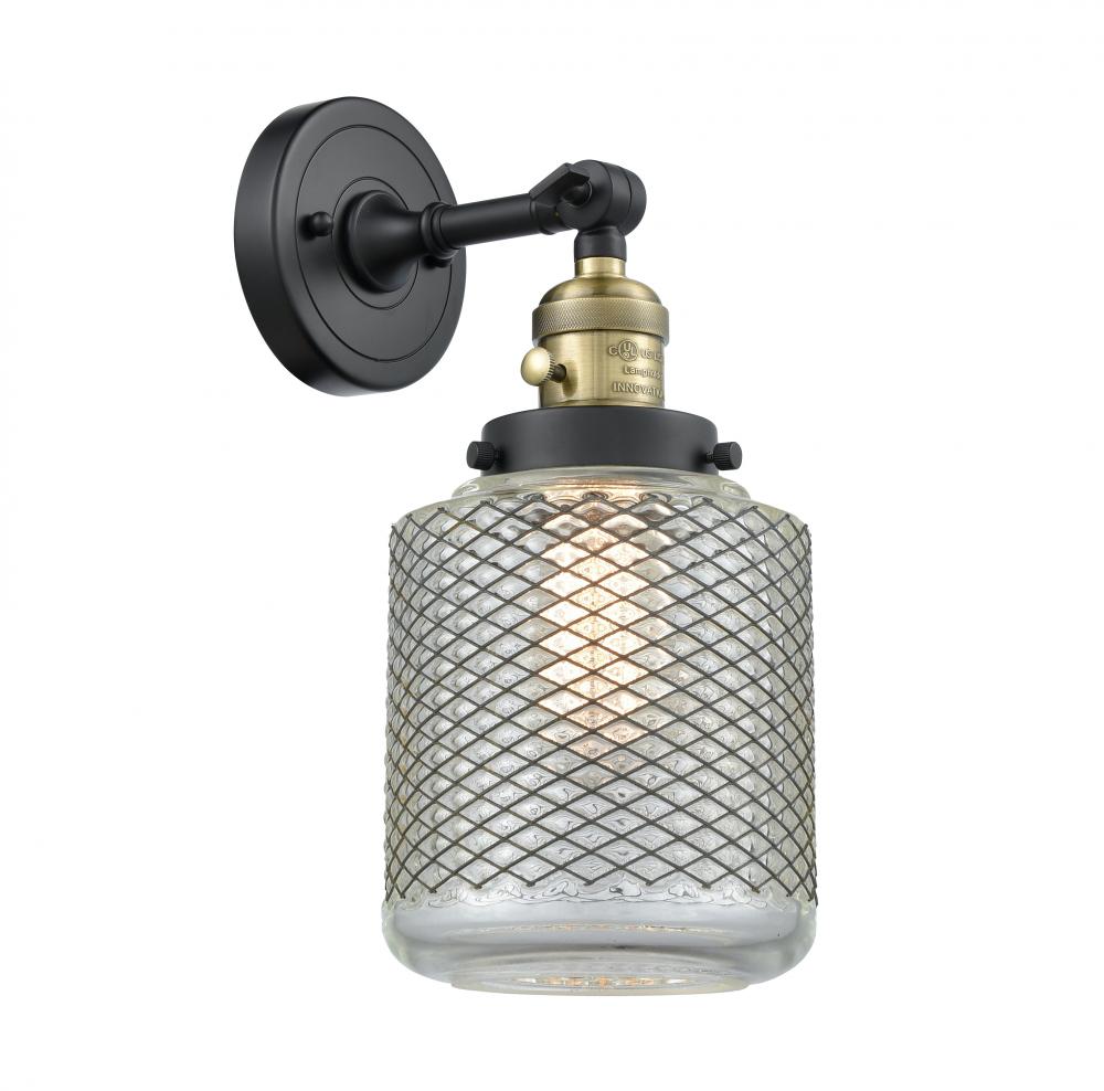 Stanton - 1 Light - 6 inch - Black Antique Brass - Sconce