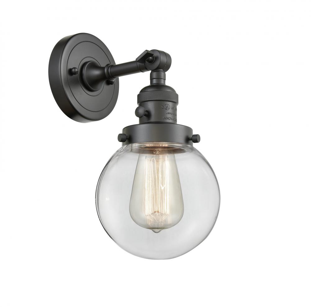 Beacon - 1 Light - 6 inch - Oil Rubbed Bronze - Adjustable Sconce