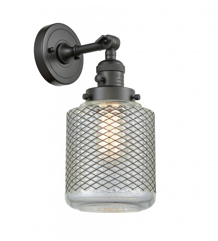 Stanton - 1 Light - 6 inch - Oil Rubbed Bronze - Adjustable Sconce