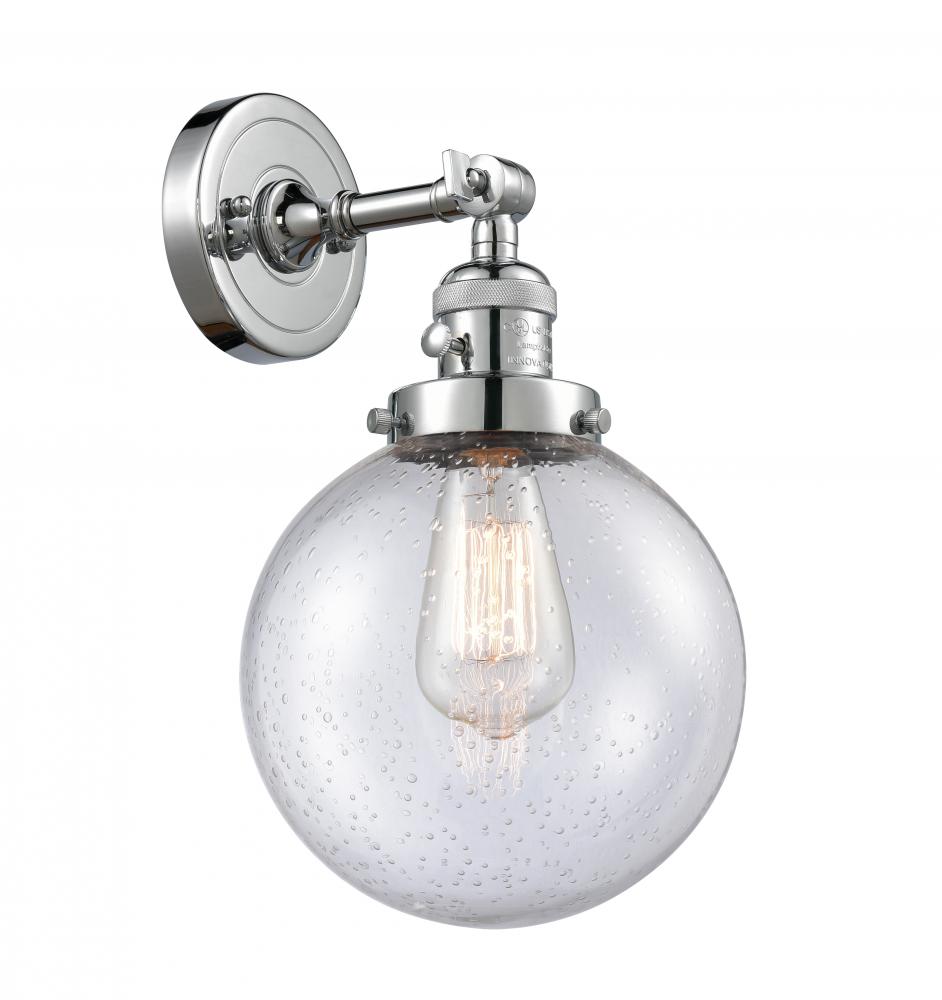 Beacon - 1 Light - 8 inch - Polished Chrome - Adjustable Sconce