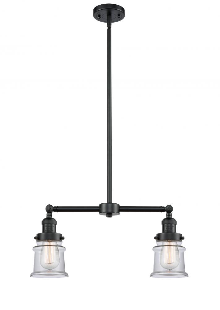 Canton - 2 Light - 21 inch - Oil Rubbed Bronze - Stem Hung - Island Light