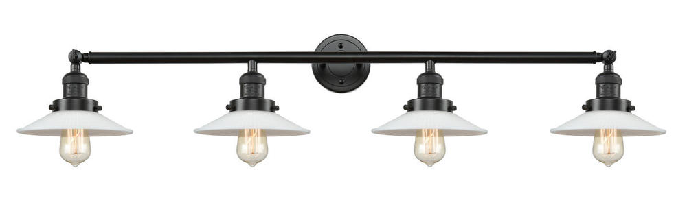 Halophane - 4 Light - 45 inch - Oil Rubbed Bronze - Adjustable Bath Vanity Light
