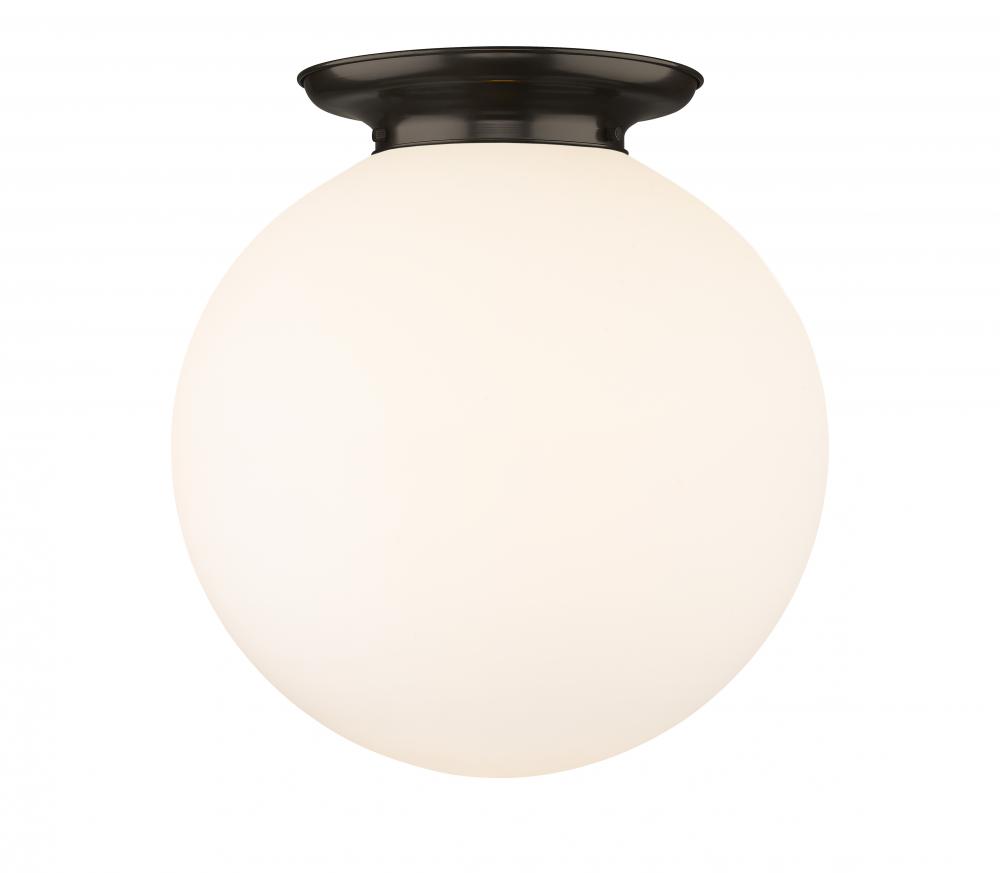 Beacon - 1 Light - 18 inch - Oil Rubbed Bronze - Flush Mount