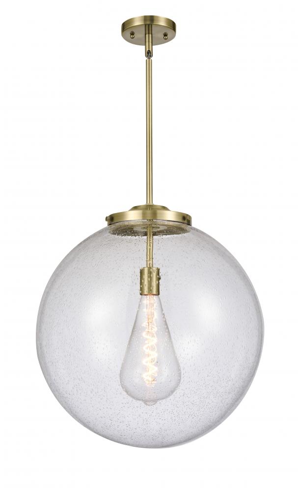 Beacon - 1 Light - 18 inch - Antique Brass - Cord hung - Pendant