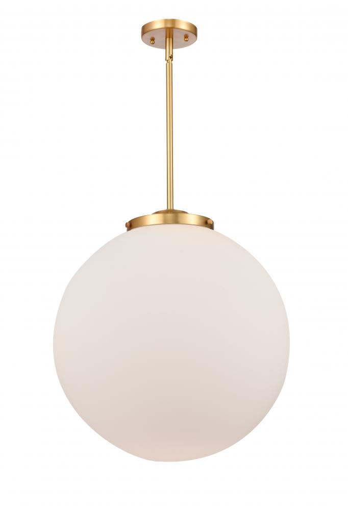 Beacon - 1 Light - 18 inch - Satin Gold - Cord hung - Pendant