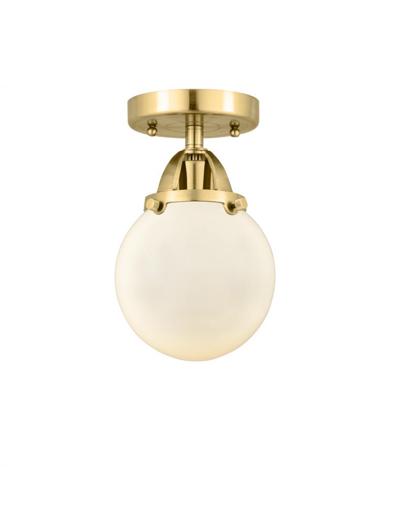 Beacon - 1 Light - 6 inch - Satin Gold - Semi-Flush Mount