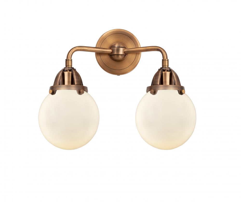 Beacon - 2 Light - 14 inch - Satin Gold - Bath Vanity Light