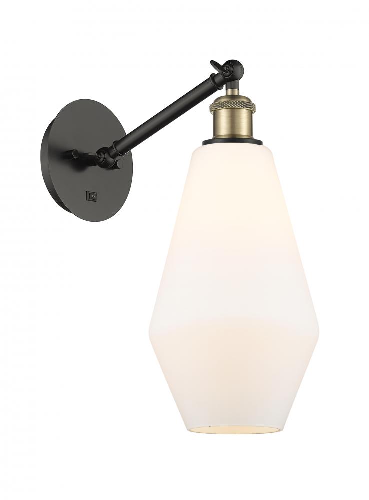 Cindyrella - 1 Light - 7 inch - Black Antique Brass - Sconce