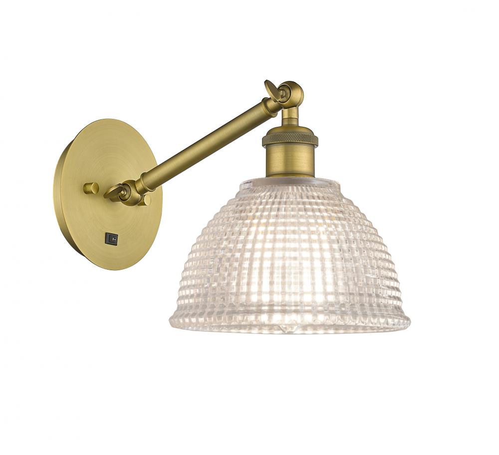 Arietta - 1 Light - 8 inch - Brushed Brass - Sconce