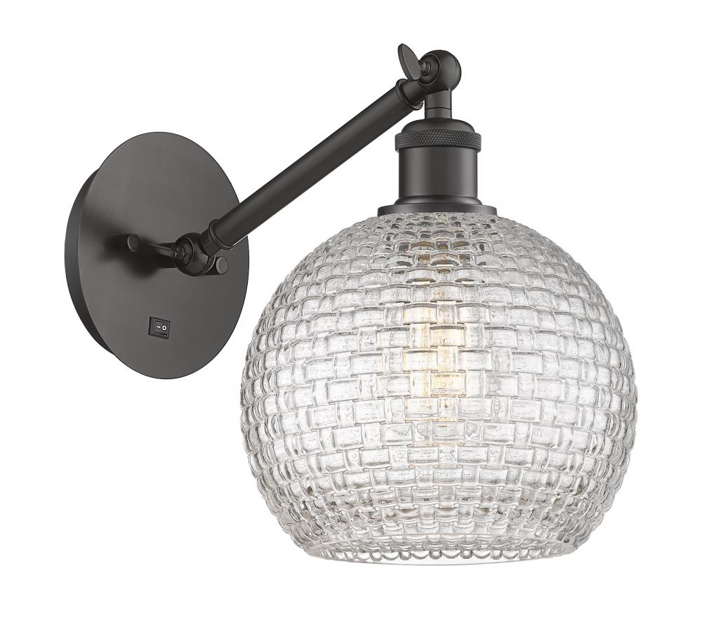 Athens - 1 Light - 8 inch - Oil Rubbed Bronze - Adjustable Sconce