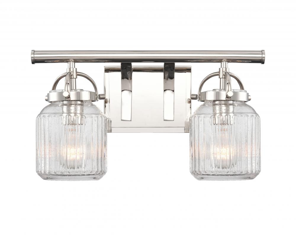 Latreille - 2 Light - 16 inch - Polished Nickel - Bath Vanity Light