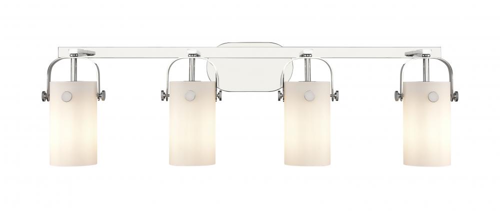 Pilaster - 4 Light - 35 inch - Polished Chrome - Bath Vanity Light