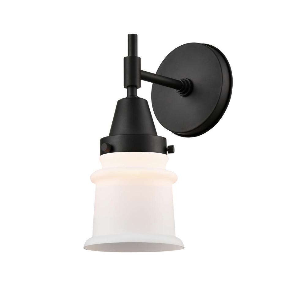 Canton - 1 Light - 5 inch - Matte Black - Sconce