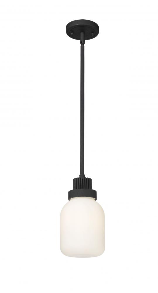 Somers - 1 Light - 6 inch - Textured Black - Pendant