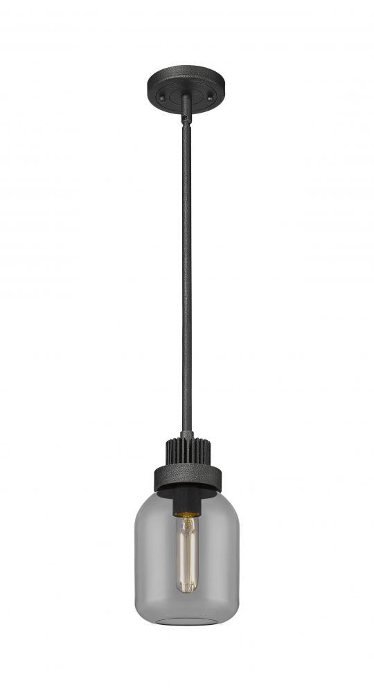 Somers - 1 Light - 6 inch - Weathered Zinc - Pendant