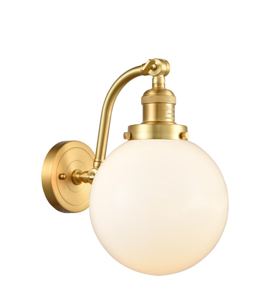 Beacon - 1 Light - 8 inch - Satin Gold - Sconce