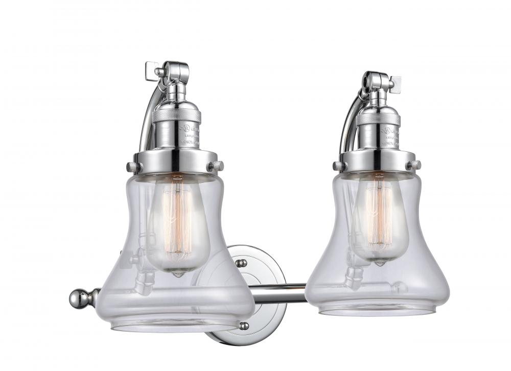 Bellmont - 2 Light - 18 inch - Polished Chrome - Bath Vanity Light