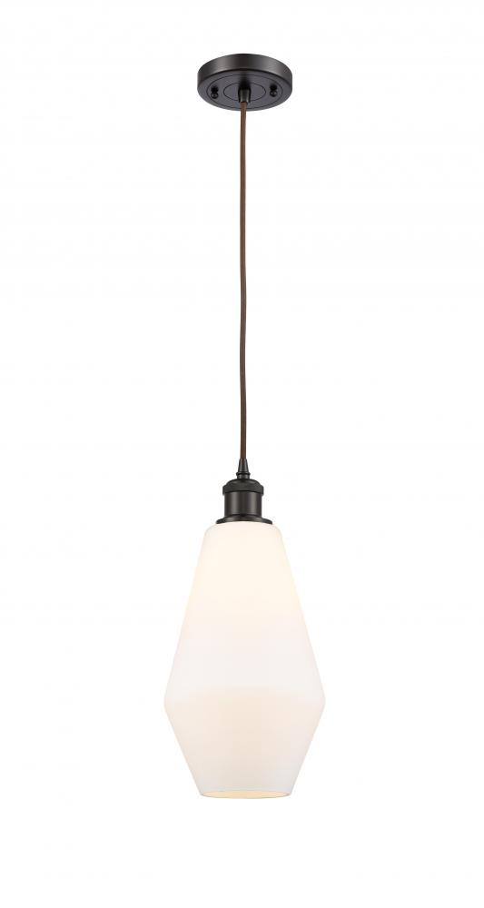 Cindyrella - 1 Light - 7 inch - Oil Rubbed Bronze - Cord hung - Mini Pendant