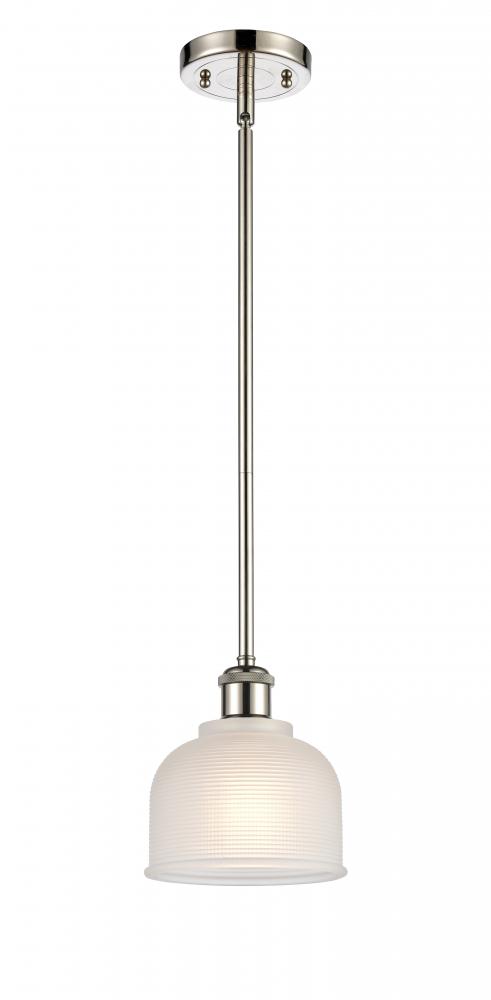 Dayton - 1 Light - 6 inch - Polished Nickel - Mini Pendant